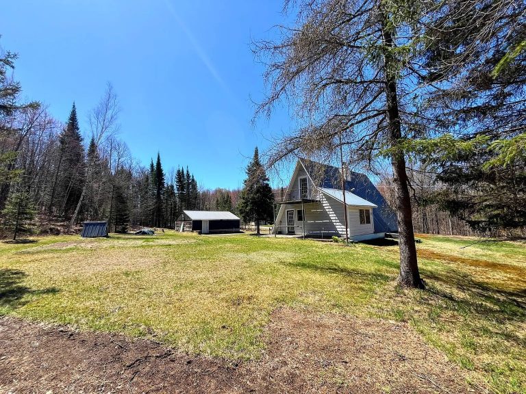63-ACRE A-FRAME PROPERTY IN SAINT REGIS FALLS, NEW YORK