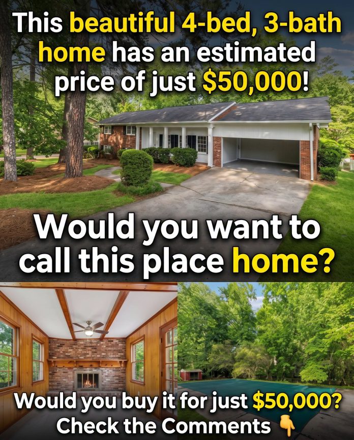Georgia Brick Home With 4 Bedrooms, Finished Basement and Private Pool!