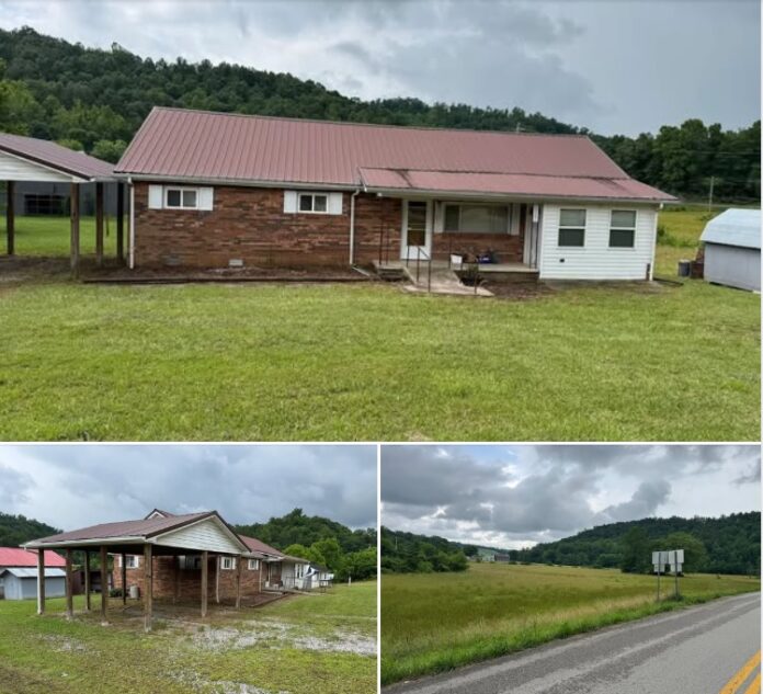 85-Acre Kentucky Farm with Home, Barns, Stream, and Multiple Outbuildings