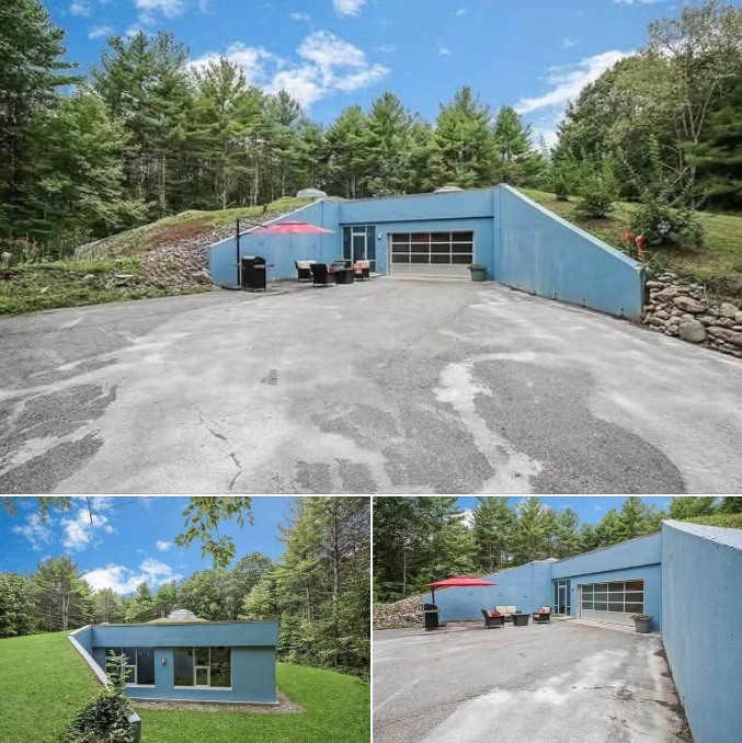 Unique Earth-Sheltered Home With Beautiful Woodland Views and Exceptional Privacy