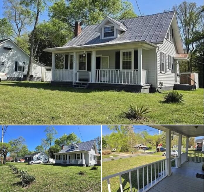 Sold for Just $74,235! Charming Virginia Country Home With 3 Bedrooms, Large Yard and Detached Garage!