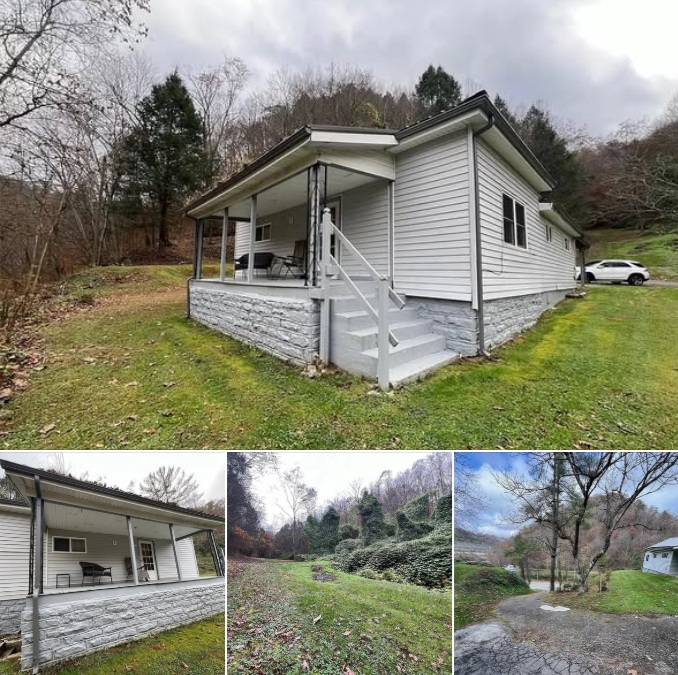 45 Private Acres in Kentucky with a 1940 Fixer-Upper, Large Barn, and Country Views