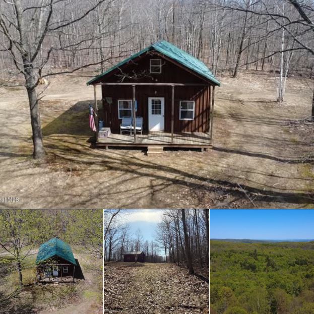 Private 53.8-Acre Nature Retreat with a 2-Bedroom Cabin, Trails, Brook, and Modern Utilities in Richmondville, New York