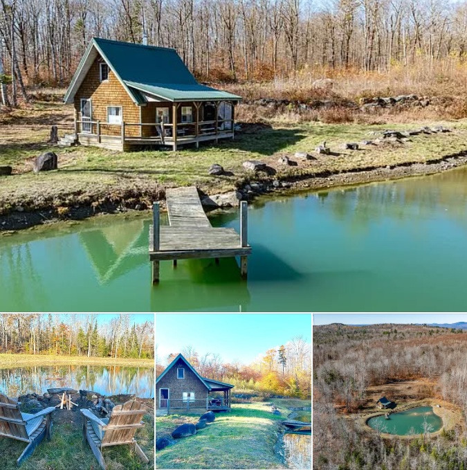 Off-Grid Cabin Retreat with Pond, Hunting Land, and 235 Additional Acres Available