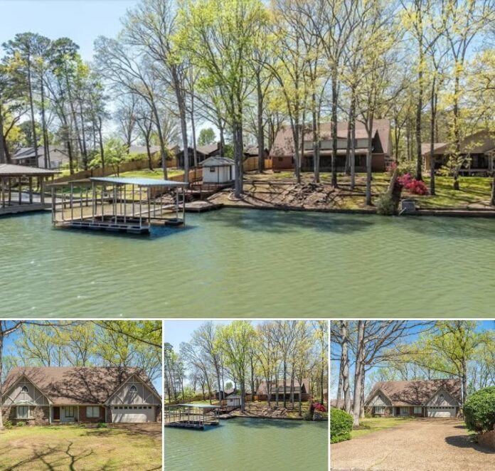 Lakefront Paradise! Stunning 4,358 Sq Ft Estate With a Private Boat Dock!