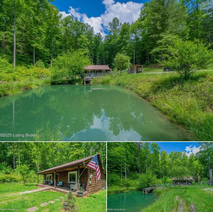 A Cozy Kentucky Cabin on 1.3 Acres! This Rustic Country Retreat Could Be the Perfect Escape