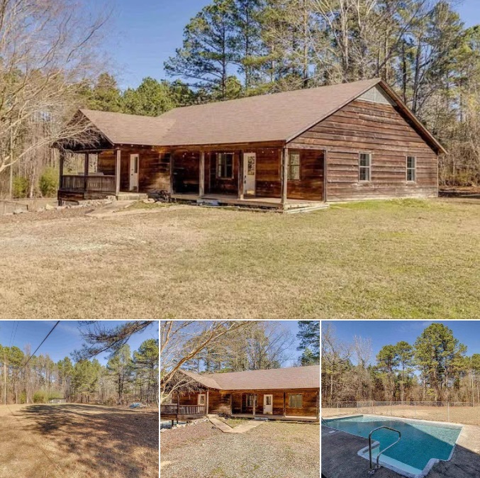 7-Acre Louisiana Country Home with Pool, Garage, and 4 Bedrooms