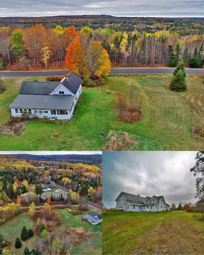 Historic Maine Farmhouse on 27.6 Acres With Apple Trees, a Private Brook & Beautiful Country Views!