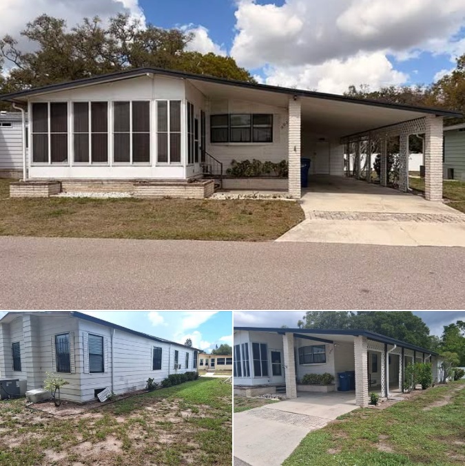 Florida 55+ Home With 2 Bedrooms, 2 Baths and 1,344 Sq Ft for Just $4,900