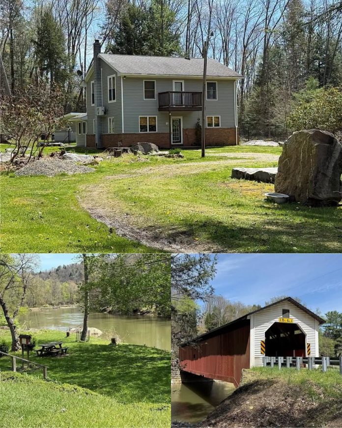 Charming Pennsylvania Home With 3 Bedrooms, River Access & 23 Shared Acres!