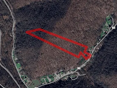 West Virginia Land for $11,900 — 8 Wooded Acres Near Charleston With Creek Views