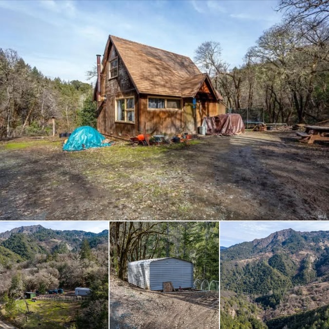 125-ACRE COUNTRY CABIN PROPERTY IN LAYTONVILLE, CALIFORNIA