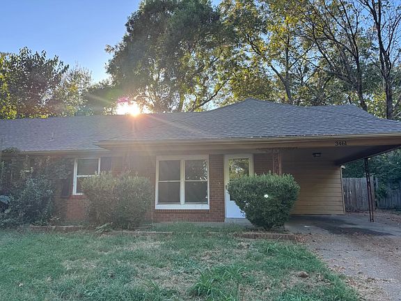 ONLY $104,900! Charming 1965 Memphis Brick Home With 3 Bedrooms, 1.5 Bathrooms, Covered Parking, and 1,212 Sq Ft of Living Space!