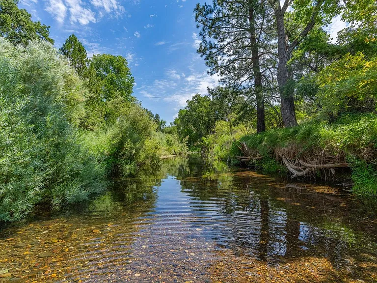 California Creekside Property for $75,000 With 1.39 Acres and Country Charm