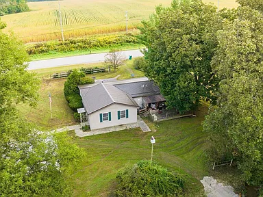 Secluded Somerset Acreage With Pond, Cabin Retreat, Barn and Blueberry Grove