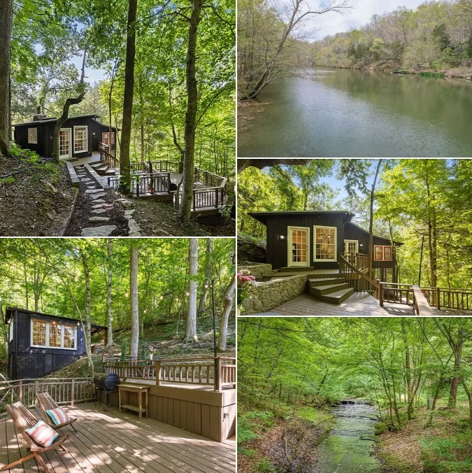 Lakefront Cabin Compound in a Private 105-Acre Tennessee Retreat