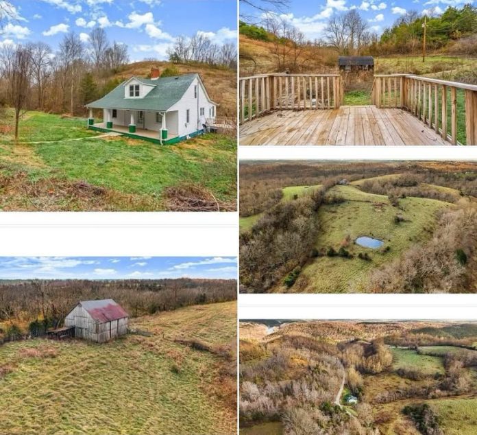A Picturesque 51-Acre Farm With an Updated Home, Two Ponds, a Creek & Spacious Barn