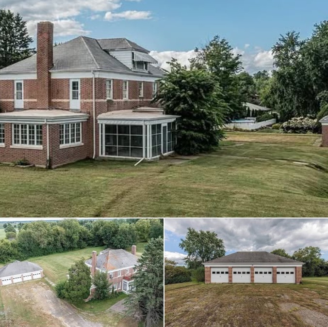 WHAT A BEAUTY! Grand Brick Home With Wraparound Porch, Huge Yard & Endless Potential!