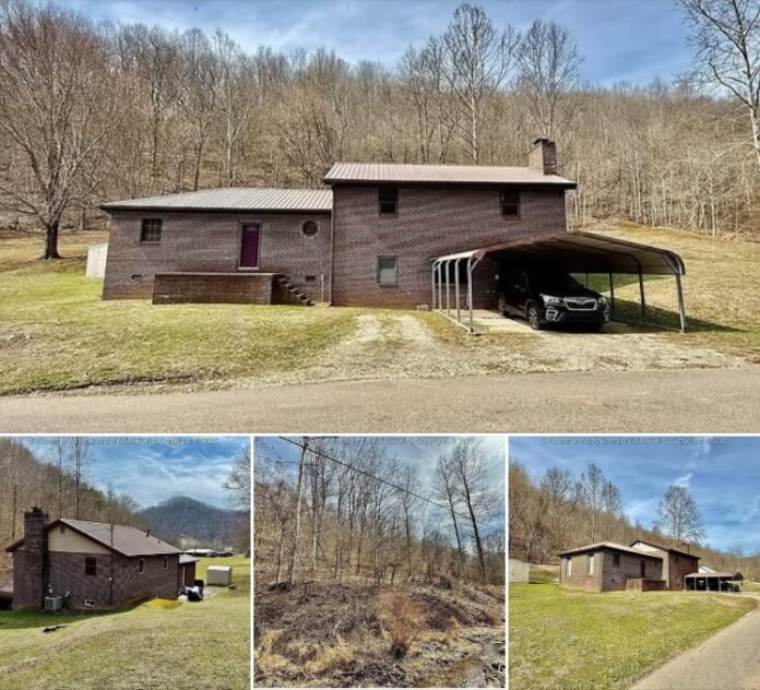 Nearly 45 Acres in West Virginia! 5-Bedroom Brick Home With a Second Parcel Sold for Just $160,000!