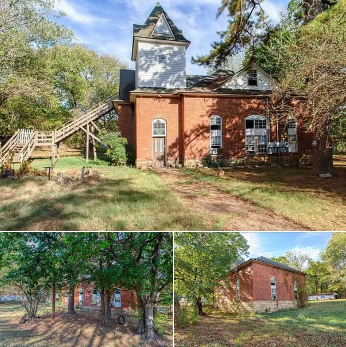Only $38,999! Former Arkansas Church Turned Into 5 Apartments With 3,214 Sq Ft and Nearly 0.7 Acres!