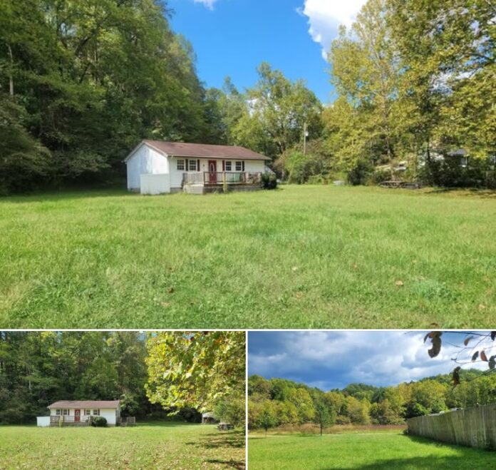 46.6 Acres in Kentucky! Country Home, Creek, Open Fields & Wooded Privacy