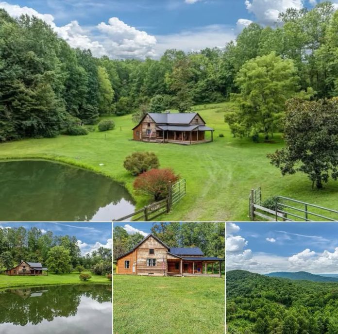 A Private Tennessee Paradise With 33 Acres, a Renovated Cabin, Spring-Fed Pond & Workshop