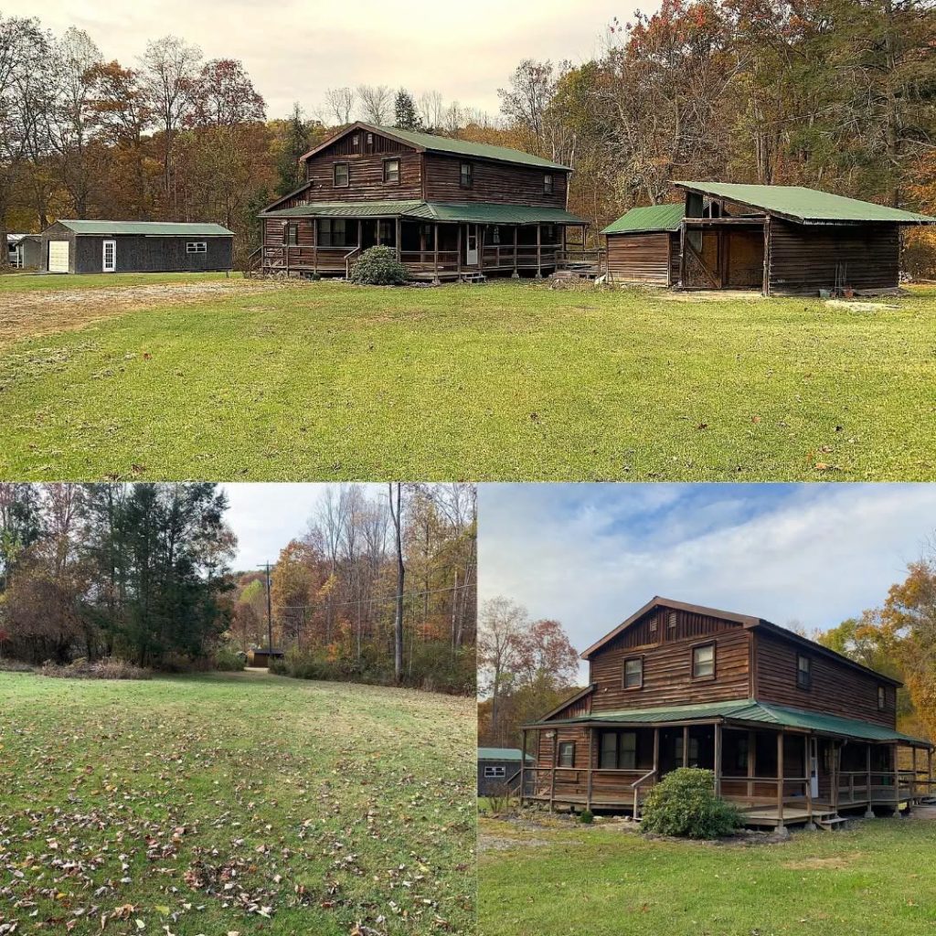 Secluded Two-Story Country Home on 9.81 Acres in West Virginia