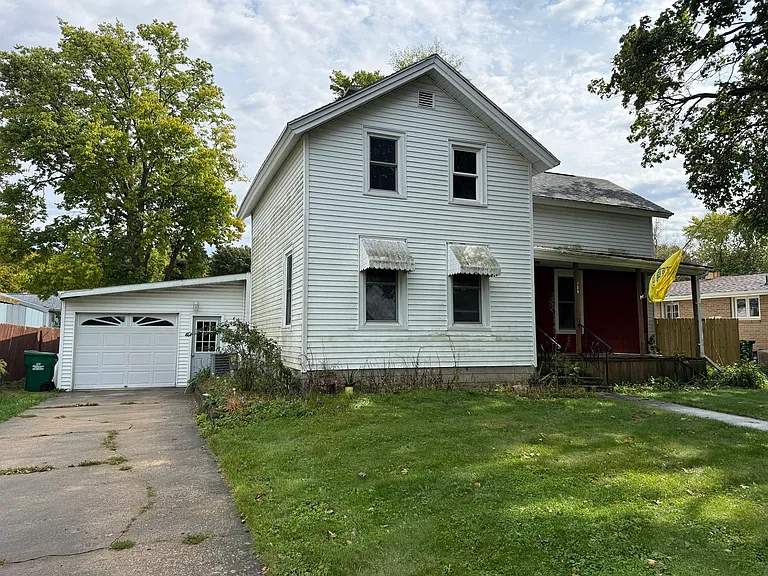 Historic Franklin Grove Home With 1,410 Sq Ft, a Spacious Yard & Classic Small-Town Charm