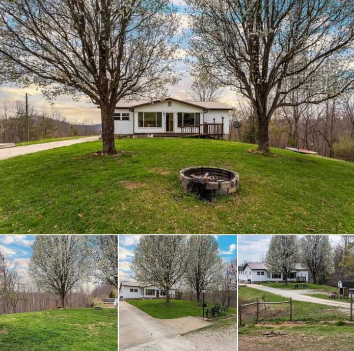 22.65 Acres of Privacy in West Virginia! 4-Bedroom Home With Waterfall, Trails, and Fruit Trees