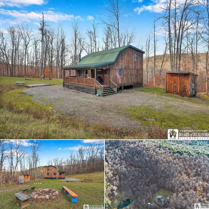 8.9 Acres in Michigan with Charming 2-Bedroom Ranch & Country Privacy