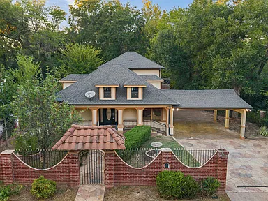 Tyler, Texas Mediterranean-Style Home on 0.23 Acres — 5 Bedrooms, 4 Bathrooms, 2,703 Sq Ft, Private Pool, and Outdoor Cabana for $265,000