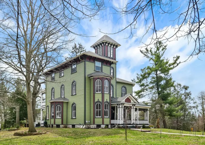 Stunning 1875 Pennsylvania Estate With Historic Character, Grand Interiors and 0.73 Acres