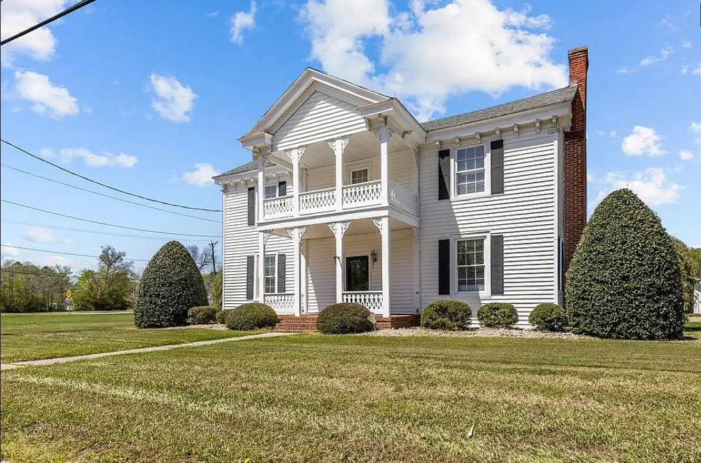 Classic Virginia Farmhouse on 1.57 Acres With Double Porches and Endless Potential