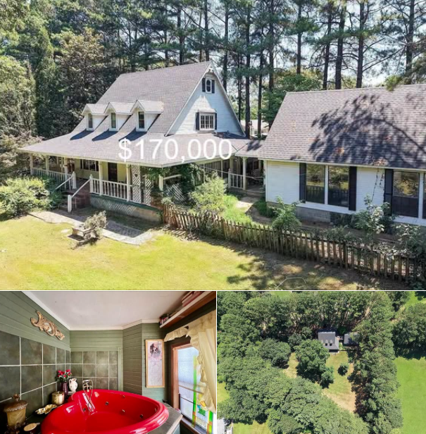 Affordable Arkansas Country Home With 3 Bedrooms, 1.17 Acres & a 3-Car Garage for $170K