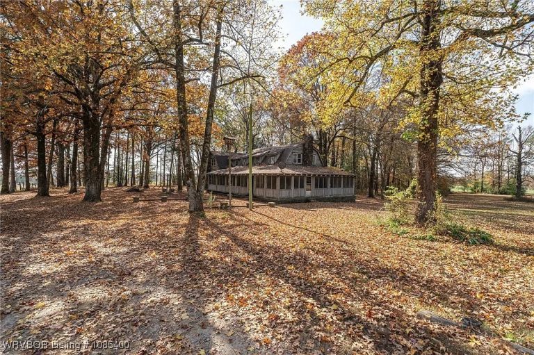 29.5-ACRE LOG CABIN PROPERTY IN WICKES, ARKANSAS