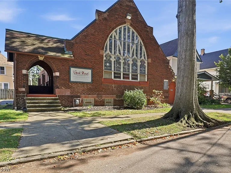Cleveland Former Church for Just $49,000 With 3,100 Sq Ft and Unique Redevelopment Potential